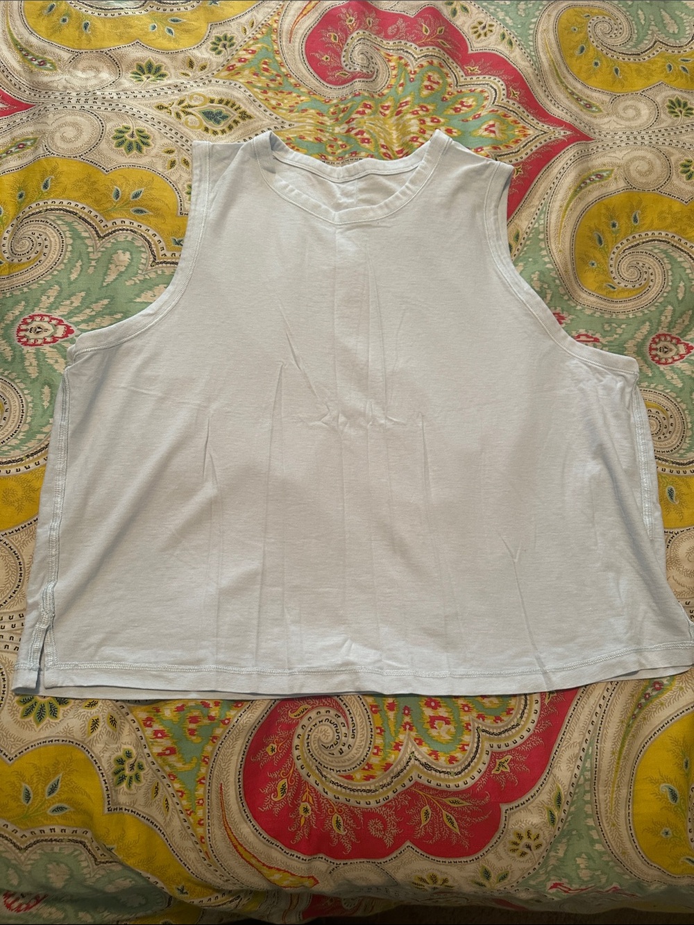 lululemon athletica Light Blue Muscle Tank